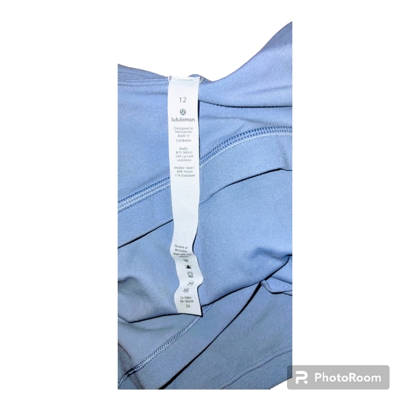 Lululemon Align Cropped Tank Top Pastel Blue - Picture 3 of 5